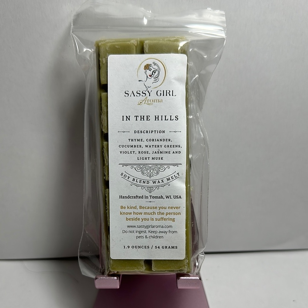 Sassy Girl Aroma Soy Blend Wax Melt - In the Hills